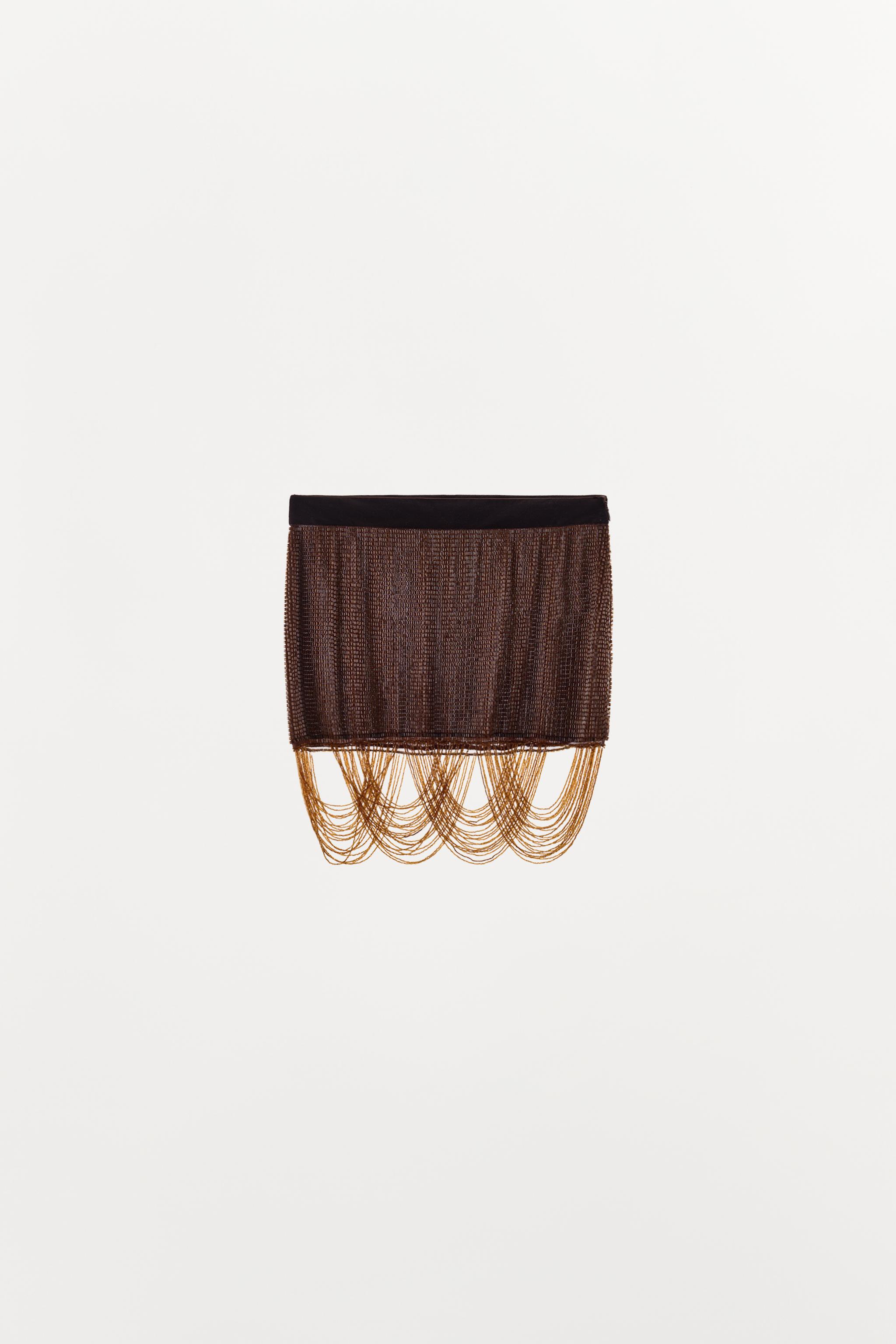 MINI-JUPE FANTASIE FRANGES